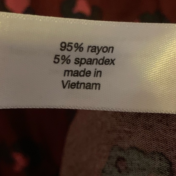 Lane Bryant Swing Short Flutter Sleeve Sweetheart top NWOT - Picture 8 of 8